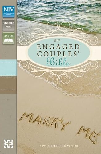 NIV, Engaged Couples' Bible, Leathersoft, Teal/Tan, Red Letter Edition (9780310441687) by Zondervan