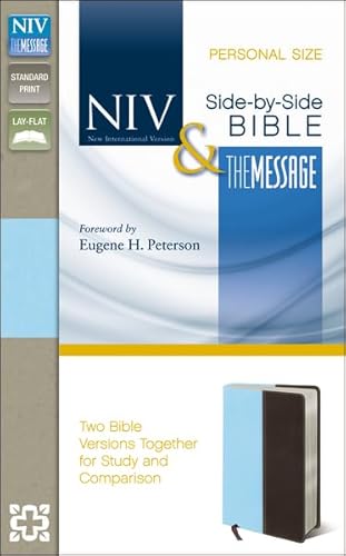 Stock image for NIV and the Message Side-by-Side Bible, Personal Size : Two Bible Versions Together for Study and Comparison for sale by Better World Books