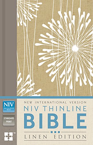 Beispielbild fr NIV, Thinline Bible, Linen Edition, Hardcover, Tan/White Linen, Red Letter Edition Zondervan zum Verkauf von Aragon Books Canada