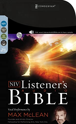 Imagen de archivo de NIV, Listener's Audio Bible, Audio CD: Vocal Performance by Max McLean a la venta por Lakeside Books