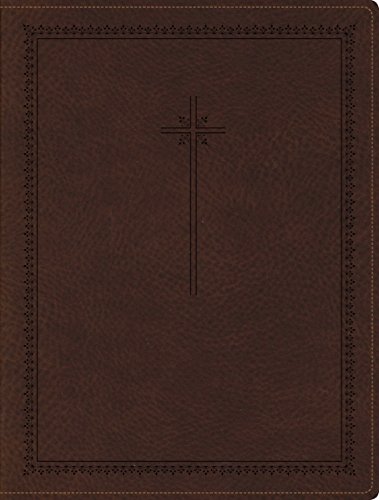 9780310445555: NIV, Journal the Word Bible, Imitation Leather, Brown: Reflect, Journal, or Create Art Next to Your Favorite Verses