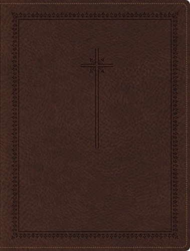 9780310445555: NIV, Journal the Word Bible, Leathersoft, Brown: Reflect, Journal, or Create Art Next to Your Favorite Verses