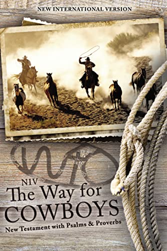 Imagen de archivo de NIV, The Way for Cowboys New Testament with Psalms and Proverbs, Paperback a la venta por Orion Tech