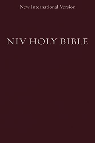 Stock image for NIV, Holy Bible, Compact, Paperback, Burgundy for sale by Better World Books
