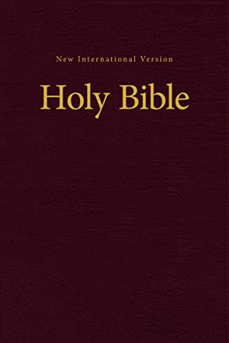 Imagen de archivo de NIV, Value Pew and Worship Bible, Hardcover, Burgundy (Hardback or Cased Book) a la venta por BargainBookStores