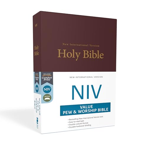Stock image for NIV, Value Pew and Worship Bible, Hardcover, Burgundy (Hardback or Cased Book) for sale by BargainBookStores