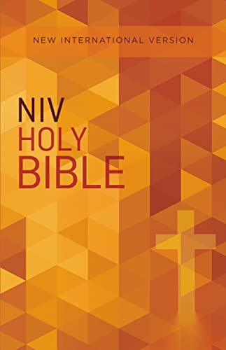 Beispielbild fr Holy Bible: New International Version, Orange Cross zum Verkauf von Reuseabook
