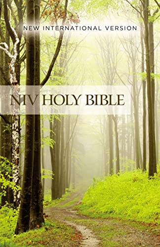 Beispielbild fr Holy Bible: New International Version, Green Forest Path zum Verkauf von WorldofBooks