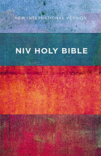 9780310446491: NIV, Value Outreach Bible, Paperback: New International Version, Red/Blue Stripes
