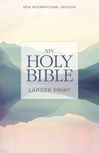 Stock image for NIV, Holy Bible, Larger Print, Paperback for sale by SecondSale