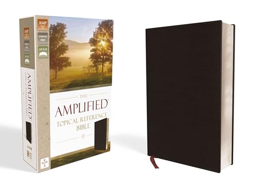 9780310446866: The Amplified Topical Reference Bible, Bonded Leather, Black: Captures the Full Meaning Behind the Original Greek and Hebrew