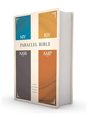 9780310446880: Holy Bible: New International Version, King James Version, New American Standard Bible, Amplified, Parallel Bible; Four Bible Versions Together for Study and Comparison