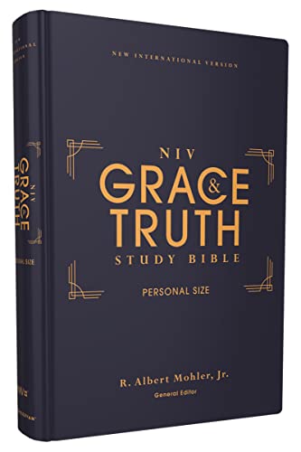 9780310447368: NIV, The Grace and Truth Study Bible (Trustworthy and Practical Insights), Personal Size, Hardcover, Red Letter, Comfort Print