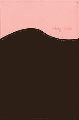 Stock image for NIV, Gift Bible, Leathersoft, Pink/Brown, Indexed, Red Letter Edition for sale by GF Books, Inc.