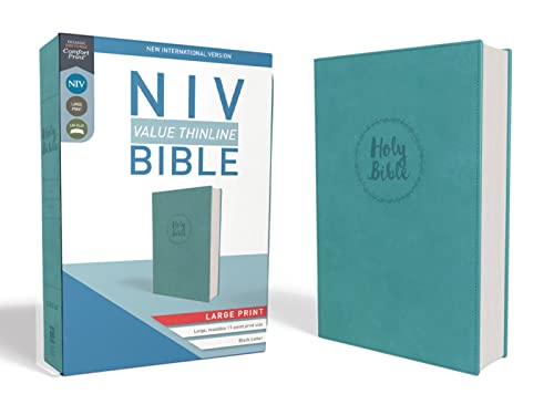 Beispielbild fr NIV VALUE THINLINE BIBLE LARGE PRINT LEATHERSOF Format: Slides zum Verkauf von INDOO