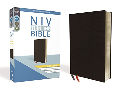 Stock image for NIV THINLINE BIBLE GIANT PRINT BONDED LEATHER Format: GL for sale by INDOO