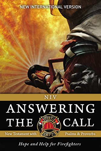 Imagen de archivo de NIV, Answering the Call New Testament with Psalms and Proverbs, Paperback: Help and Hope for Firefighters a la venta por SecondSale
