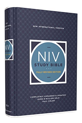 Stock image for NIV Study Bible, Fully Revised Edition (Study Deeply. Believe Wholeheartedly.), Hardcover, Red Letter, Comfort Print for sale by Sunshine State Books