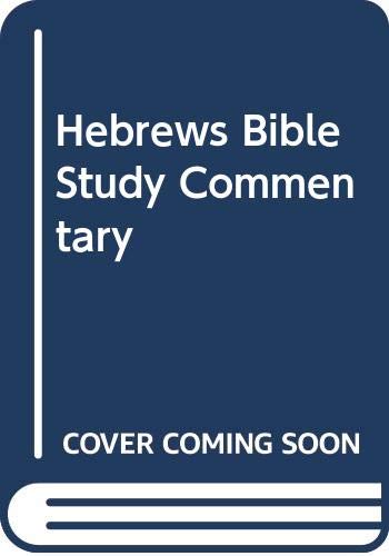 9780310451839: Hebrews Bible Study Commentary