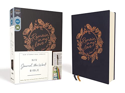 

Niv Journal the Word Bible Cloth Over Board Nav Format: Hardcover