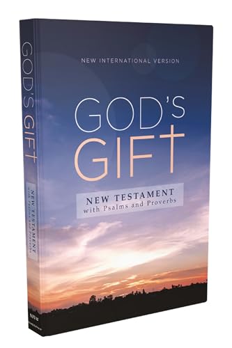 9780310454915: NIV, God's Gift New Testament with Psalms and Proverbs, Pocket-Sized, Paperback, Comfort Print