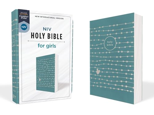 Beispielbild fr NIV, Holy Bible for Girls, Soft Touch Edition, Leathersoft, Teal, Comfort Print zum Verkauf von Off The Shelf