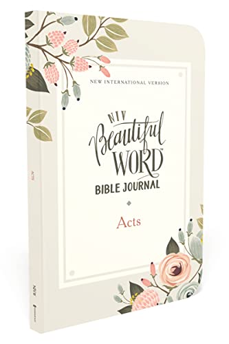Imagen de archivo de Niv, Beautiful Word Bible Journal, Acts, Paperback, Comfort Print a la venta por Chiron Media