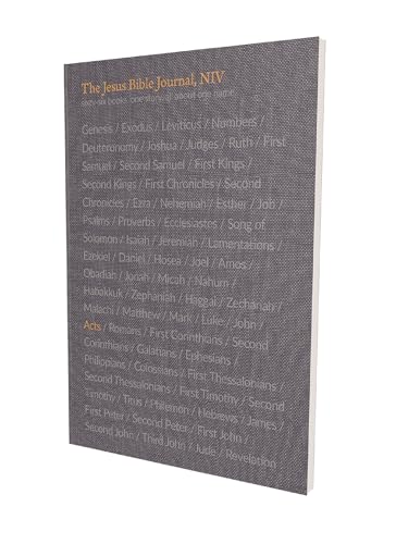 

The Jesus Bible Journal, Acts, NIV, Paperback, Comfort Print
