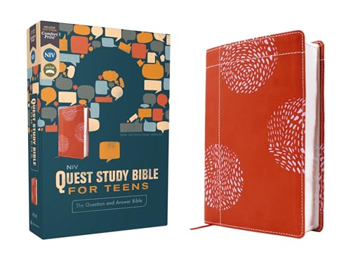 Beispielbild fr NIV, Quest Study Bible for Teens, Leathersoft, Coral, Comfort Print: The Question and Answer Bible zum Verkauf von Ebooksweb