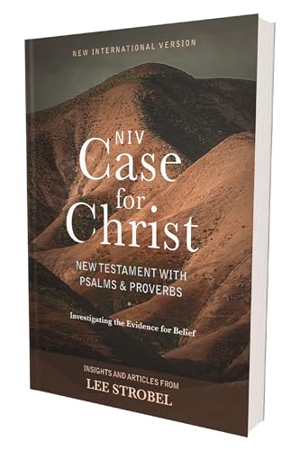 Stock image for NIV, Case for Christ New Testament with Psalms and Proverbs, Pocket-Sized, Paperback, Comfort Print: Investigating the Evidence for Belief for sale by Books Unplugged