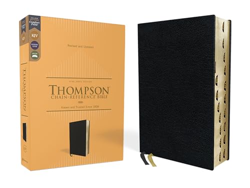 

Thompson Chain-reference Bible : King James Version, Black, European Bonded Leather, Red Letter