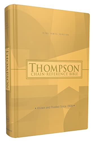 Beispielbild fr KJV, Thompson Chain-Reference Bible, Hardcover, Red Letter zum Verkauf von Half Price Books Inc.