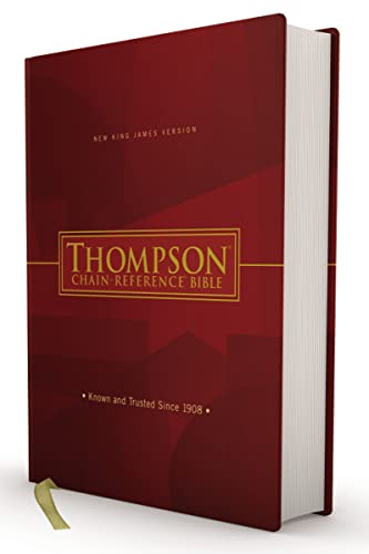 Imagen de archivo de NKJV, Thompson Chain-Reference Bible, Hardcover, Red Letter a la venta por HPB-Blue