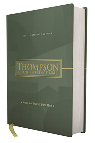 Stock image for ESV, Thompson Chain-Reference Bible, Hardcover, Red Letter for sale by Half Price Books Inc.