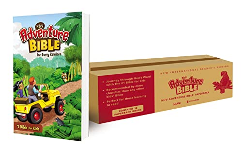 Beispielbild fr NIrV, Adventure Bible for Early Readers, Paperback, Full Color, Case of 12 zum Verkauf von GF Books, Inc.