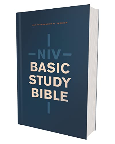 9780310461043: NIV, Basic Study Bible, Economy Edition, Paperback, Blue, Red Letter: New International Version, Blue, Red Letter, Economy Edition