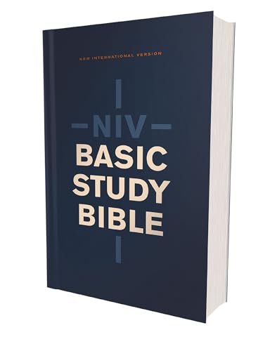 

NIV, Basic Study Bible, Economy Edition, Paperback, Blue, Red Letter