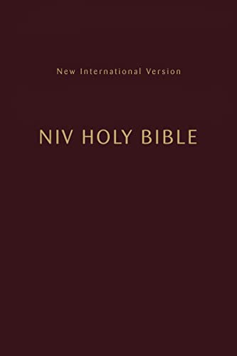 9780310461241: Niv, Holy Bible, Compact, Paperback, Burgundy, Comfort Print: New International Version, Burgundy, Comfort Print