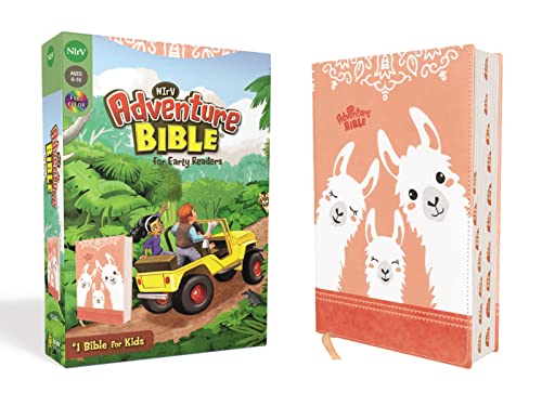 Beispielbild fr NIrV, Adventure Bible for Early Readers, Leathersoft, Coral, Full Color, Thumb Indexed Tabs: New International Reader's Version, Peach, Leathersoft zum Verkauf von Monster Bookshop