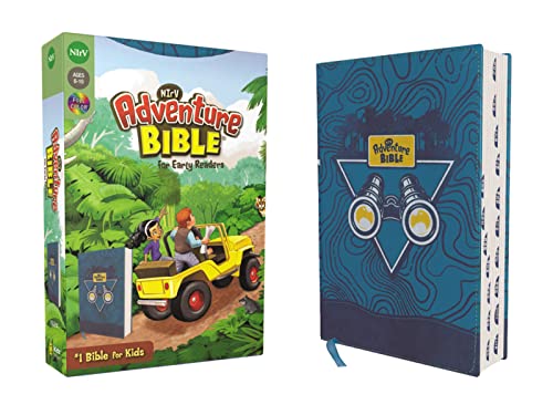 9780310461876: NIrV, Adventure Bible for Early Readers, Leathersoft, Blue, Full Color, Thumb Indexed Tabs: New International Reader's Version, Blue, Leathersoft, Full Color, Thumb Index