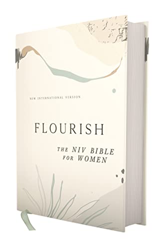 Beispielbild fr Flourish: The NIV Bible for Women, Hardcover, Multi-color/Cream, Comfort Print zum Verkauf von BooksRun