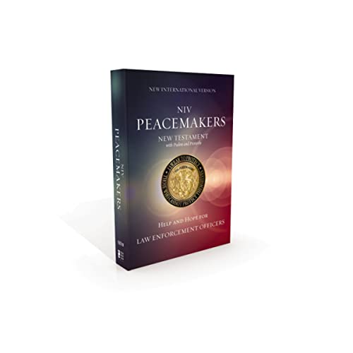 9780310464006: NIV, Peacemakers New Testament with Psalms and Proverbs, Pocket-Sized, Paperback, Comfort Print: Help and Hope for Law Enforcement Officers