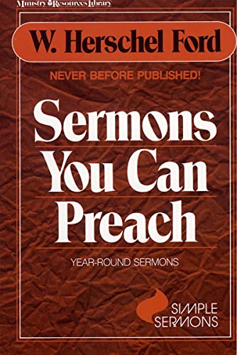 

Sermons You Can Preach: Year -round sermons (Simple Sermon Series)