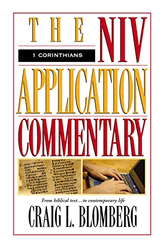 Beispielbild fr 1 Corinthians (The NIV Application Commentary) zum Verkauf von Half Price Books Inc.