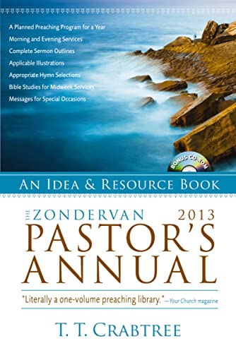 Beispielbild fr The Zondervan 2013 Pastors Annual: An Idea and Resource Book (Zondervan Pastors Annual) zum Verkauf von Goodwill of Colorado