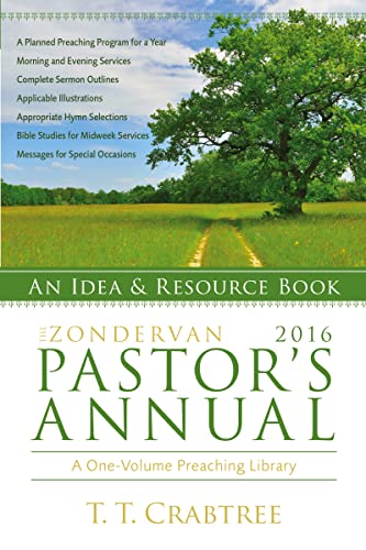 Beispielbild fr The Zondervan 2016 Pastor's Annual: An Idea and Resource Book zum Verkauf von ThriftBooks-Dallas