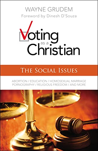 Imagen de archivo de Voting as a Christian: The Social Issues a la venta por HPB-Emerald