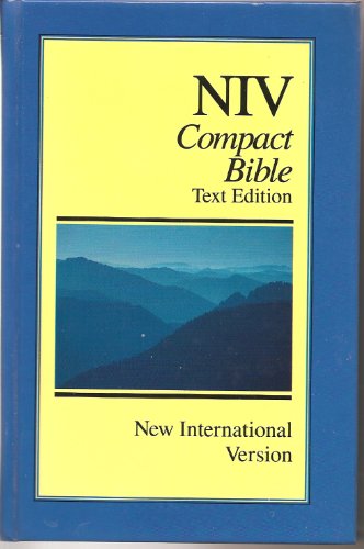 Imagen de archivo de Niv Compact Bible Text Editn a la venta por HPB-Red