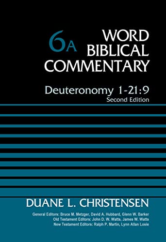 Beispielbild fr DEUTERONOMY 1 21 9 VOLUME 6A Format: Hardcover zum Verkauf von INDOO