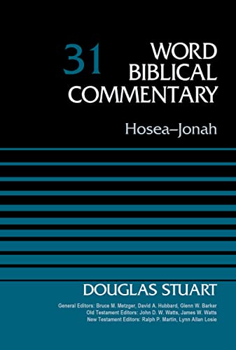 Imagen de archivo de HOSEA JONAH VOLUME 31 Format: Hardcover a la venta por INDOO